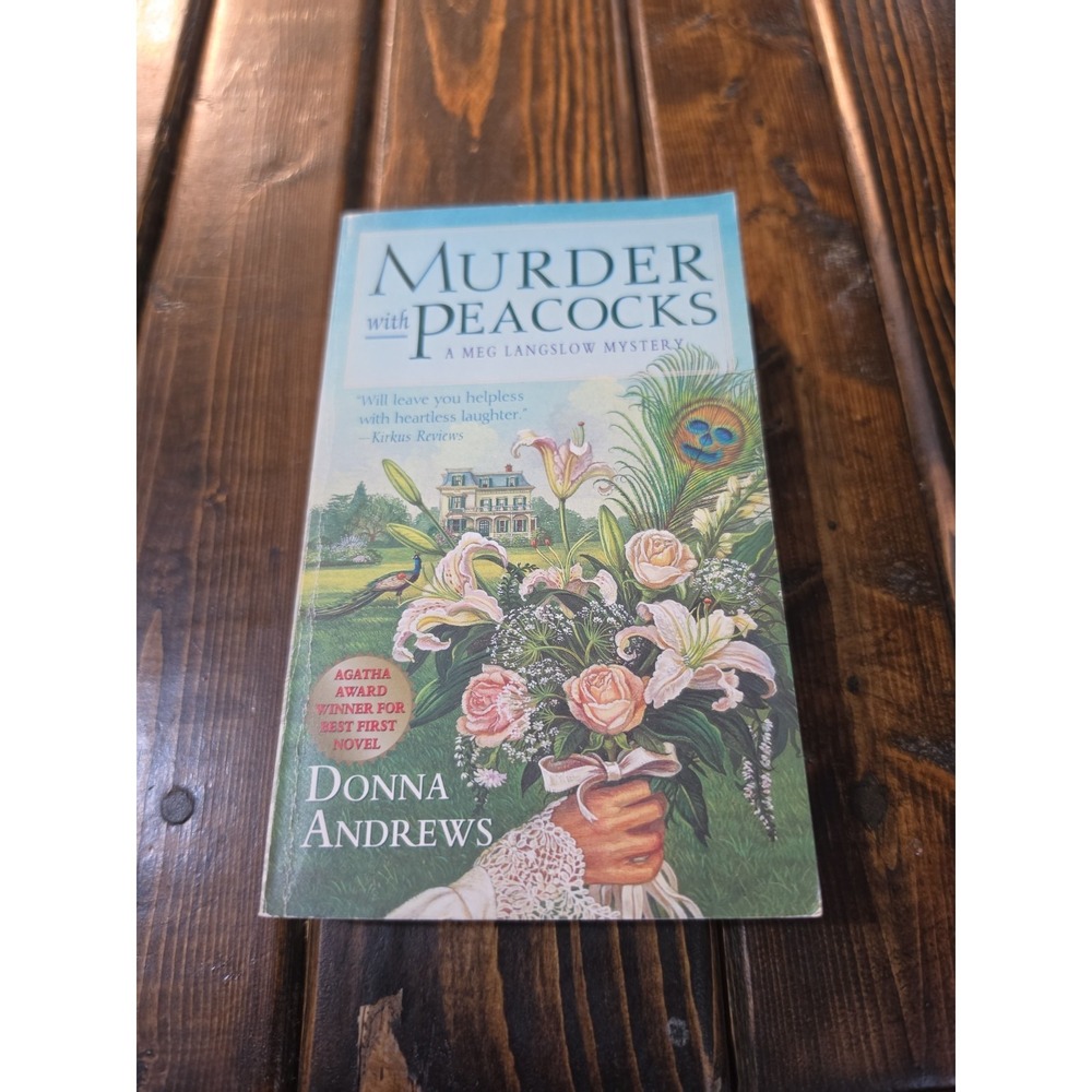 Murder With Peacocks; A Meg Langslow My- 9780312939564, paperback, Donna Andrews